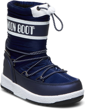 Mb Moon Boot Jr Boy Sport Vinterstøvletter Pull On Multi/mønstret Moon Boot*Betinget Tilbud