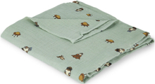 Bao Muslin Cloth 2-Pack Baby & Maternity Baby Sleep Muslins Muslin Cloths Grønn Nuuroo*Betinget Tilbud