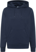 Style Bennet Modern Hd Tops Sweatshirts & Hoodies Hoodies Blue MUSTANG