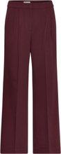 "2Nd Mille - Daily Sleek Bottoms Trousers Wide Leg Brown 2NDDAY"