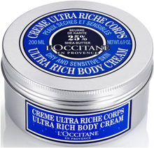 "Shea Ultra Rich Body Cream 200Ml Beauty Women Skin Care Body Body Cream Nude L'Occitane"