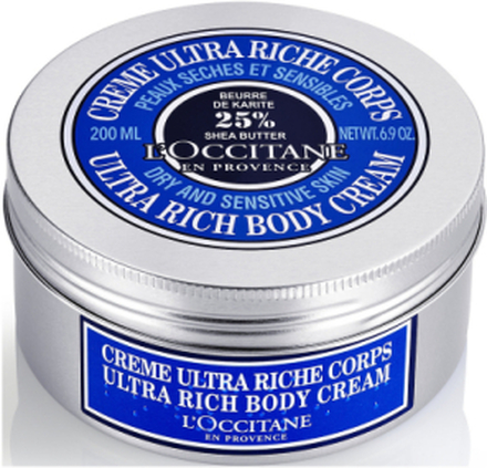 Shea Ultra Rich Body Cream 200Ml Beauty Women Skin Care Body Body Cream Nude L'Occitane