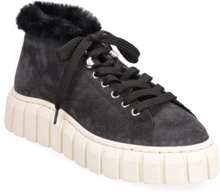 Balo Sneaker Boot - Black Suede Shoes Sneakers Chunky Sneakers Svart Garment Project*Betinget Tilbud