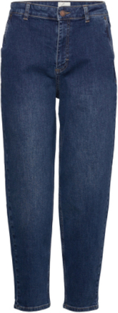Alba 241 Classic Blue Vintage Jeans Tapered Jeans Blå FIVEUNITS*Betinget Tilbud