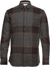 "Aklouis Brushed Check Tops Shirts Casual Multi/patterned Anerkjendt"