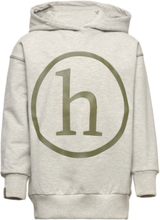 Saymon - Sweatshirt Tops Sweat-shirts & Hoodies Hoodies Grey Hust & Claire