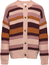 Caya - Cardigan Tops Knitwear Cardigans Multi/patterned Hust & Claire
