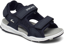 Anchor Sandal 3V Shoes Summer Shoes Sandals Blå Viking*Betinget Tilbud