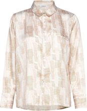 Quarts Shirt Long Sleeve Top Cream CHANTELLE