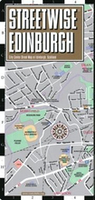 Streetwise Edinburgh Map - Laminated City Center Street Map of Edinburgh, Scotland: City Plans
