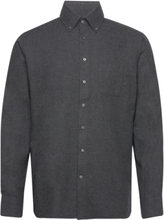 "Bs Cotton Casual Modern Fit Shirt Tops Shirts Casual Grey Bruun & Stengade"