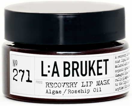 L:A Bruket Recovery Lip Mask Algae & Rosehip Oil 15 ml
