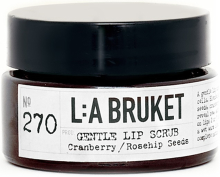 L:A Bruket Gentle Lip Scrub Cranberry & Rosehip Seeds 15 ml
