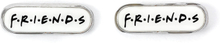 Friends Set of 3 Earring Studs - Frame, Coffee Cup & Friends Logo