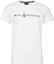 Bowman Tee T-shirts Short-sleeved Hvit Sail Racing*Betinget Tilbud