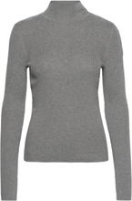 Ophylin Button Turtle Sweater Pullover Grå Dante6*Betinget Tilbud