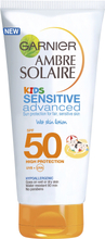 Garnier - Ambre Solaire - Kids Sensitive Adv. Easy Peasy Wet Skin Sunlotion 150 ml - SPF50