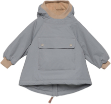 Baby Wen Fleece Lined Winter Anorak. Grs Outerwear Jackets & Coats Anoraks Blue Mini A Ture