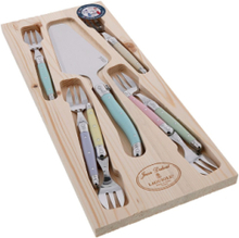 Kagebestik 7 Stk Laguiole Home Tableware Cutlery Cutlery Set Multi/patterned Jean Dubost
