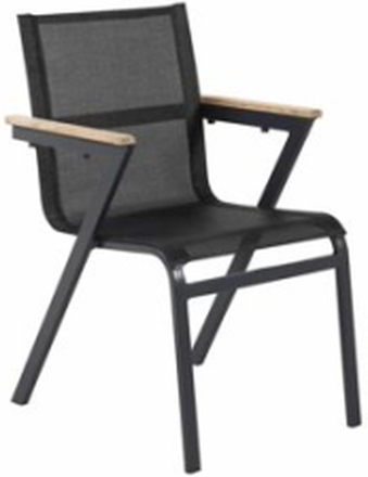Mexico Garden Chair Alu/textilene/teak Box Havestol