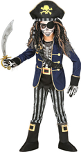Piratdräkt Captain Skeleton Barn