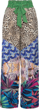 Vicky Pants Bottoms Trousers Wide Leg Multi/patterned Lollys Laundry