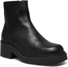 Rita Shoes Boots Ankle Boots Ankle Boots With Heel Black Pavement