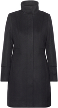 Women Coats Woven Regular Outerwear Coats Winter Coats Svart Esprit Collection*Betinget Tilbud