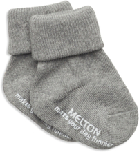 Cotton Socks - Anti-Slip Socks & Tights Socks Grå Melton*Betinget Tilbud