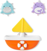 Skip Hop Zoo Bath Toy Tips & Spin Boat
