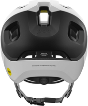 POC Axion Race MIPS MTB Helmet - S - Hydrogen White/Uranium Black Matt