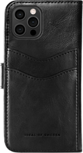 iDeal of Sweden iPhone 12/12 Pro Magnet Wallet+ Black