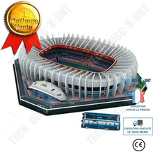 TD® Parc des Princes stadion Paris Saint-Germain hemmaarena Building Stadium Gör-det-själv monteringsleksaker 3D-modell