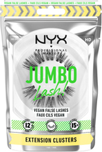 Jumbo Lash! Vegan False Lashes, 01 Extension Clusters