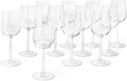 Gc Hvitvinsglass 32 Cl Klar 12 Stk. Home Tableware Glass Wine Glass White Wine Glasses Nude Rosendahl*Betinget Tilbud