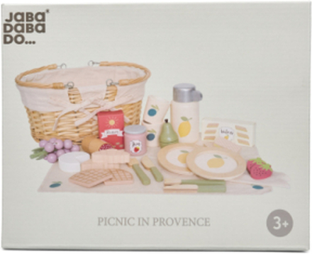Picknick I Provence Toys Toy Kitchen & Accessories Toy Kitchen Accessories Multi/mønstret JaBaDaBaDo*Betinget Tilbud