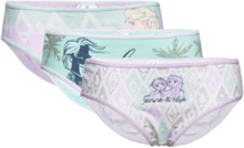 Pack 3 Brief Night & Underwear Underwear Panties Multi/patterned Frost