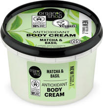 Organic Shop Body Cream Matcha & Basil 250 ml