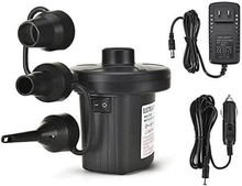 LXNQG Vattenpump; elektrisk luft för däck med 3 munstycken, elektrisk luftpump för M125