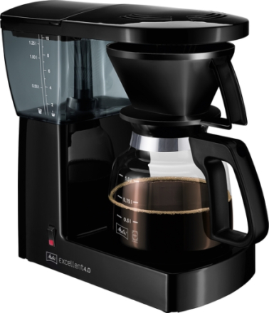 Melitta Excellent 4.0 Black Kaffebryggare - Svart