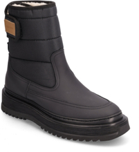 Z U Textile Shoe Shoes Boots Winter Boots Black Sneaky Steve