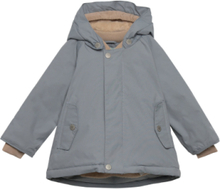 Wally Fleece Lined Winter Jacket. Grs Outerwear Jackets & Coats Winter Jackets Blue Mini A Ture