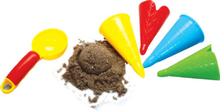 Gowi Sand form ice cream - sæt 5 i nettet