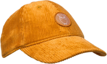 8 Wales Corduroy Cap - Gots/Vegan Accessories Headwear Caps Oransje Knowledge Cotton Apparel*Betinget Tilbud