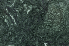 Bordsskiva i grön marmor - 55 cm