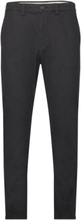 Slhslim-Miles 175 Brushed Pants W Noos Bottoms Trousers Formal Black Selected Homme