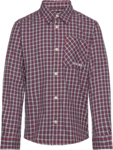 Check Shirt L/S Tops Shirts Long-sleeved Shirts Red Tommy Hilfiger