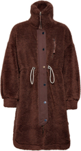 J S Coat Outerwear Coats Winter Coats Brun Varley*Betinget Tilbud