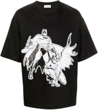 Batman trykt Overstørrelse t-skjorte