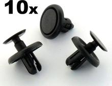 10x Lexus & Toyota Plastic Clips for Engine Bay Covers & Shields (7mm Hole)